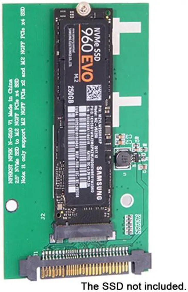 Alt view image 4 of 6 - Jimier SFF-8639 NVME U.2 to NGFF M.2 M-key PCIe SSD Adapter for Mainboard Replace SA-211