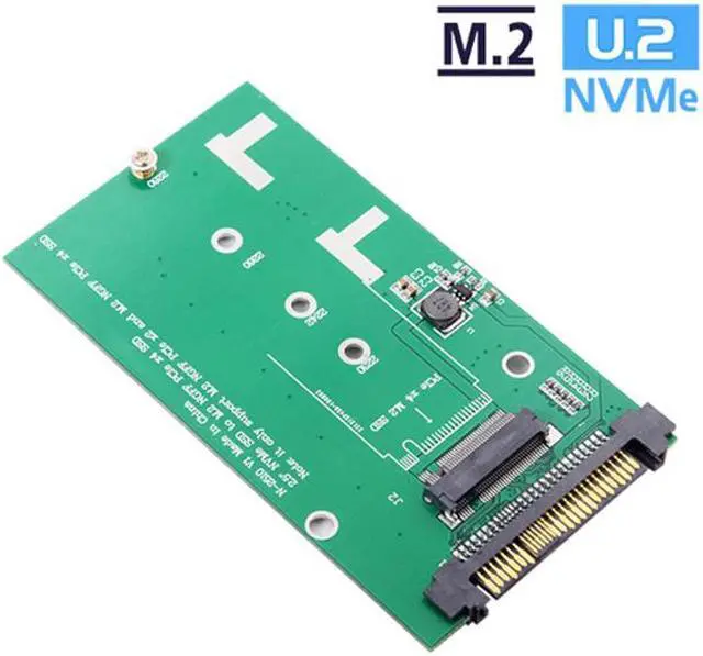 Alt view image 3 of 6 - Jimier SFF-8639 NVME U.2 to NGFF M.2 M-key PCIe SSD Adapter for Mainboard Replace SA-211