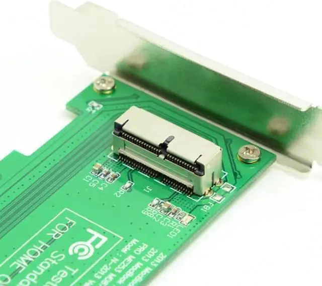 Alt view image 6 of 7 - Jimier PCI Express PCI-E to 2013 2014 2015 Apple Macbook Pro Air SSD Convert Card for A1493 A1502 A1465 A1466 SA-144