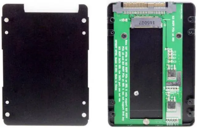 Alt view image 3 of 7 - Jimier SFF-8639 NVME U.2 to NGFF M.2 M-key PCIe SSD Case Enclosure for Mainboard Replace Intel SSD 750 p3600 p3700 SA-217