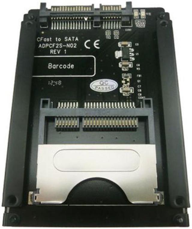 Alt view image 6 of 7 - CY SATA 22Pin to CFast Card adapter 2.5 inch Hard Disk Case SSD HDD CFast Card Reader for PC Laptop SA-169