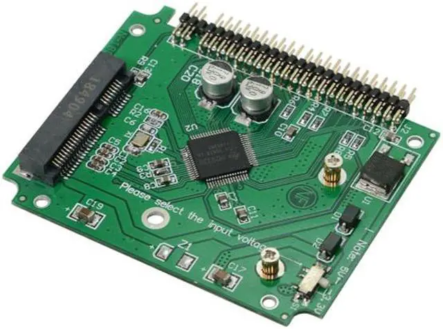 Main image of Jimier Low Profile Half-Heigh mSATA  SSD to 2.5 inch IDE 44pin Hard Disk Case Enclosure for Notebook Laptop SA-111