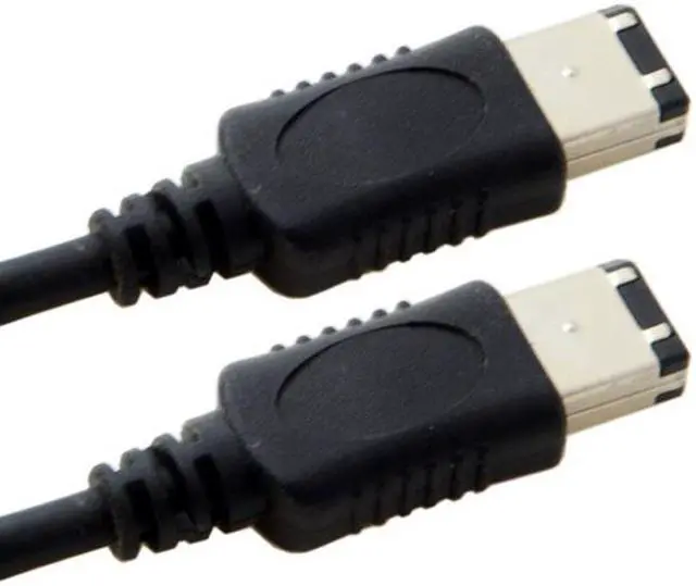 Main image of FVH 6 PIN / 6PIN FireWire 400 - FireWire 400 6-6 ilink Cable IEEE 1394 1.8m Black FW-016 CA-017