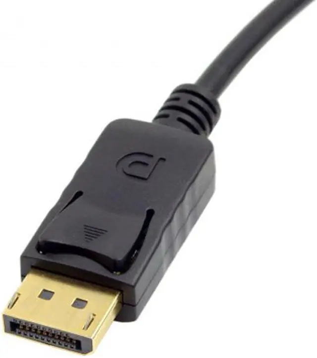 Alt view image 4 of 6 - CY DisplayPort DP Male to DVI Male Single Link Video Cable 6ft 1.8m for DVI monitor DP-029-1.8M