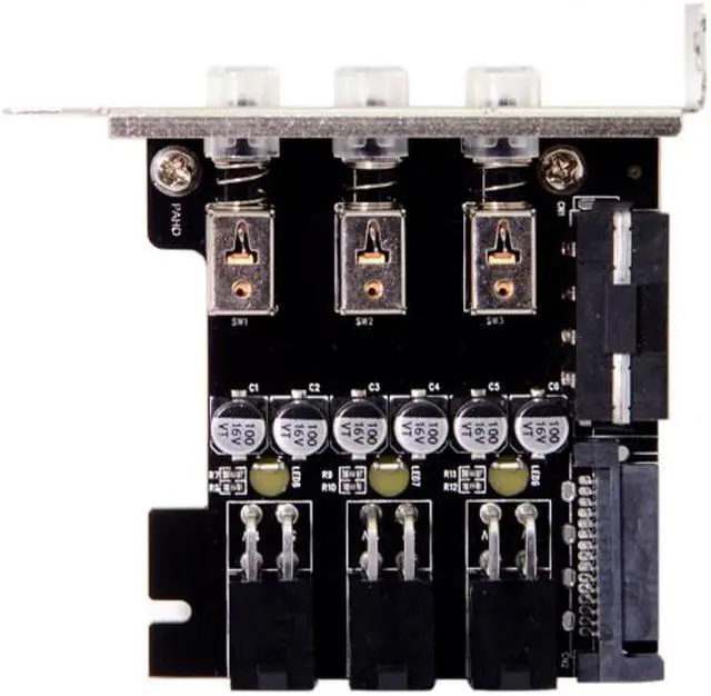 Main image of Jimier 3 Hard Disk Control System Intelligent Control Management System HDD SSD Power Switch with Low Profile Bracket PW-019