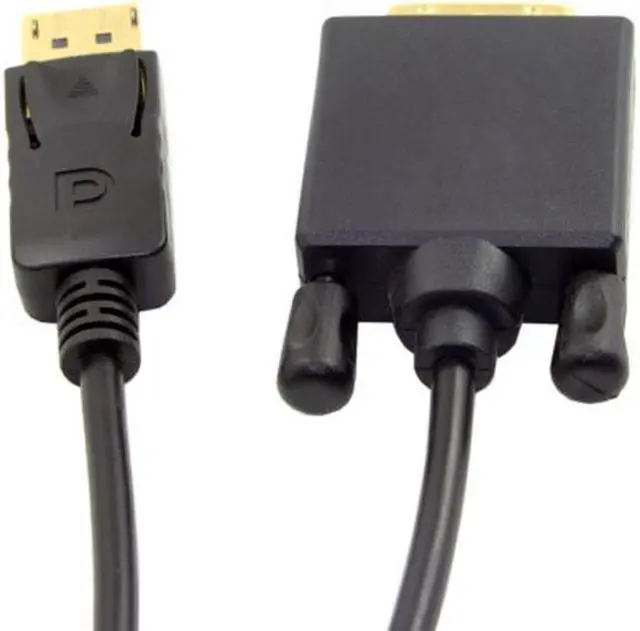 Alt view image 5 of 6 - CY DisplayPort DP Male to DVI Male Single Link Video Cable 6ft 1.8m for DVI monitor DP-029-1.8M