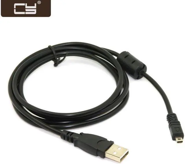 Main image of CY UC-E6 USB Cable for Nikon Digital SLR Cameras COOLPIX S3000 S3100 S3200 S8000 S100 S203 S230 P7000 AW100 CA-059