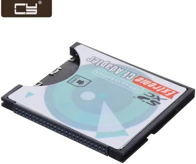 Main image of CY Camera SD SDHC SDXC to High-Speed Extreme Compact Flash CF Type I Memory Card Adapter EP-025