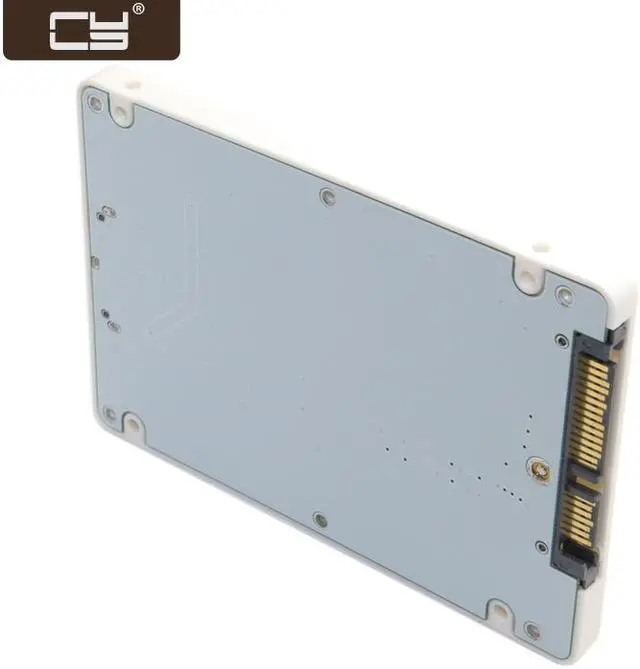 Main image of CY 2.5" SATA 22pin to Macbook A1425 A1398 MC975 MC976 MD212 MD213 ME662 ME664 ME665 SSD hard disk case Enclosure White SA-099