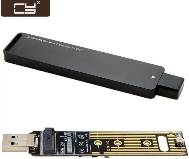 Main image of CY USB 3.0 to NVME M-key M.2 NGFF SSD External PCBA Conveter Adapter with Flash Disk Case U3-013