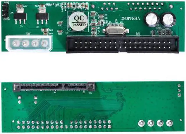 Alt view image 2 of 5 - Jimier SATA Disk to IDE/PATA 40Pin Motherboard Converter Adapter PCBA for Desktop & 2.5 3.5" Hard Disk Drive