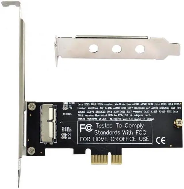 Alt view image 5 of 7 - Chenyang Cable PCI Express PCI-E 1X to 12+16Pin 2013-2017 Mac Pro Air SSD Convert Card for A1493 A1502 A1465 A1466