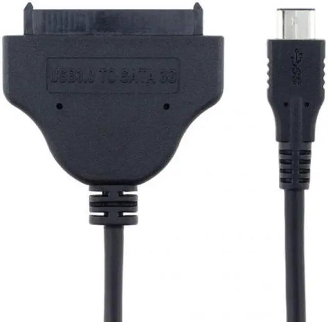 Alt view image 4 of 5 - KAIBOXIXI Type C USB 3.1 Male to SATA 22 Pin 2.5" Hard disk driver SSD Adapter Cable for Macbook & Laptop