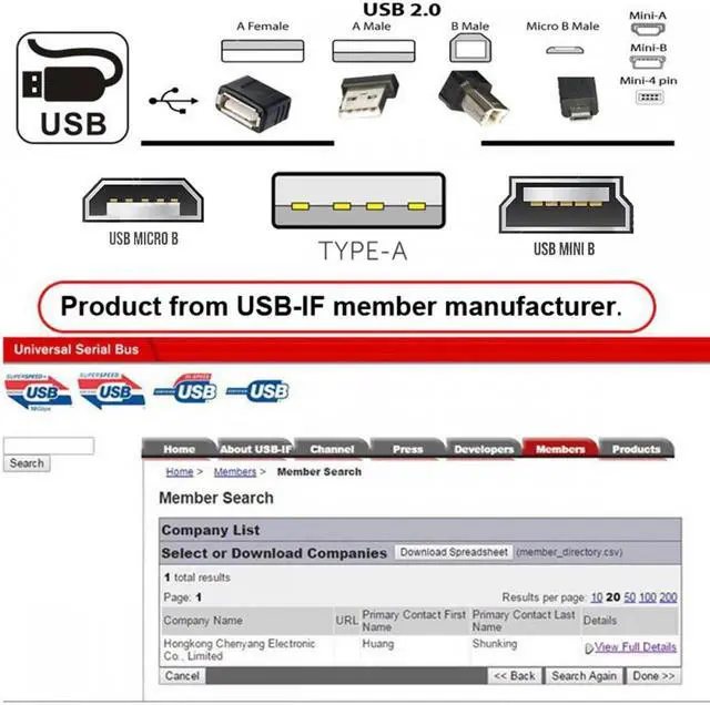 Alt view image 4 of 7 - Xiwai 5pcs/lot Micro USB 2.0 OTG Mini USB 5Pin Type-A Male to Female Data Charge Adapter