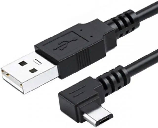Main image of Jimier 1.0M Right Angled 90 Degree Micro USB 5Pin to USB 2.0 Data Charge Cable for Phone Tablet