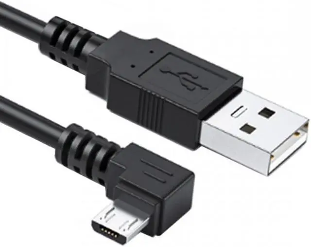 Alt view image 7 of 7 - Jimier 1.0M Right Angled 90 Degree Micro USB 5Pin to USB 2.0 Data Charge Cable for Phone Tablet