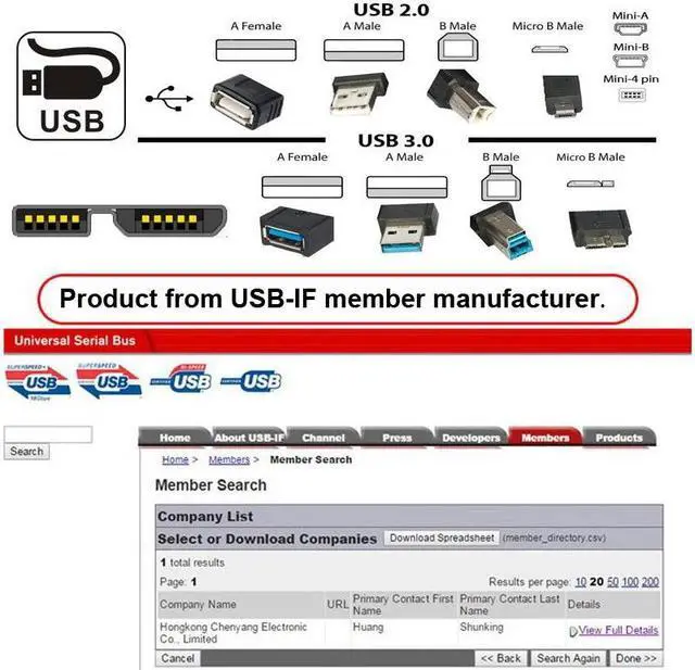 Alt view image 7 of 7 - Jimier USB 3.0 Type-A Male to Micro 3.0 B Male Cable Silver 5Gbps for Disk SSD Camera Data 30cm