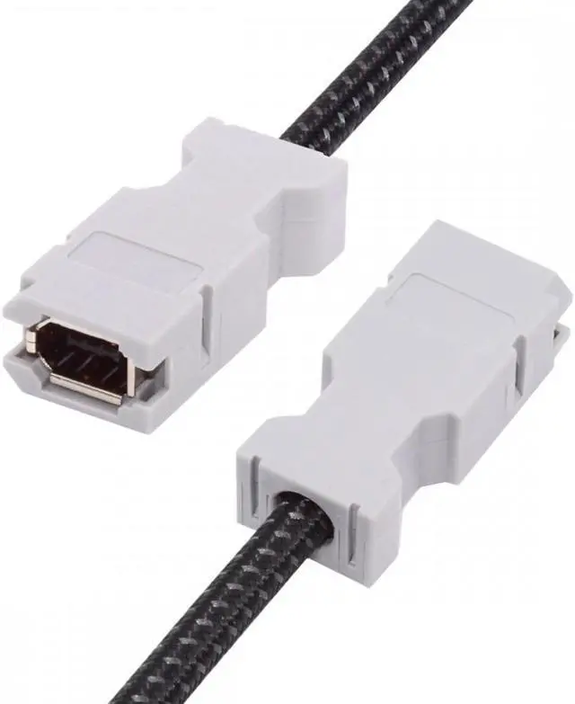 Alt view image 7 of 7 - CY SM-6E I/O Connector IEEE 1394 6Pin CN3 Socket 55100-0670 Female JZSP-CMP9-1-E Compatible with Yaskawa Panasonic Servo 54280-0609
