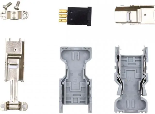 Alt view image 2 of 7 - Xiwai SM-6P I/O Connector IEEE 1394 6Pin CN3 Plug 55100-0670 Male JZSP-CMP9-1-E Compatible with Yaskawa Panasonic Servo 54280-0609