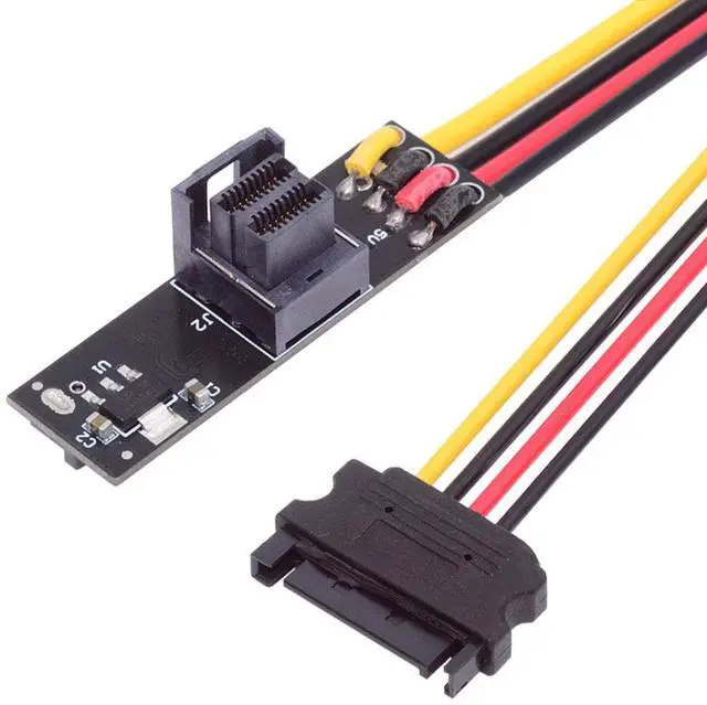 Main image of CY SFF-8643 PCI-E 4.0 Female to U.2 SFF-8639 U.3 NVME PCIe PCI-Express SSD Adapter for Mainboard