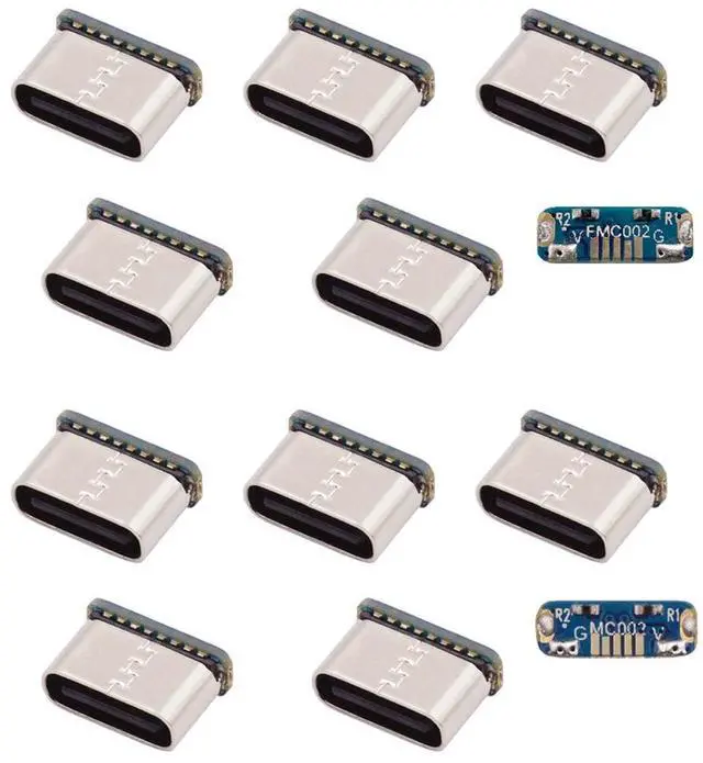 Main image of CY 10pcs/lot DIY Solder Type-C Female Socket Connector Replace for Micro-USB 5Pin Female SMT Type DC 5V Power