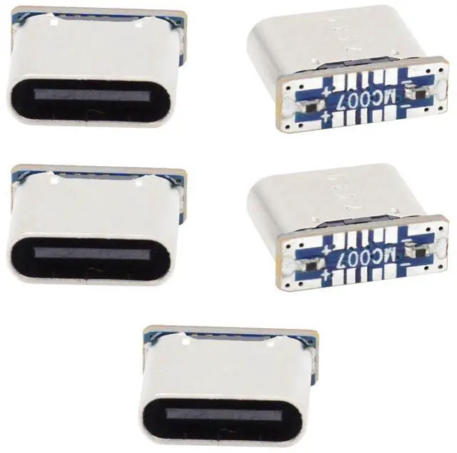 Main image of CY 5pcs/lot DIY Solder Type-C Female Socket Connector Replace for Micro-USB 5Pin Female SMT Type DC 5V Power
