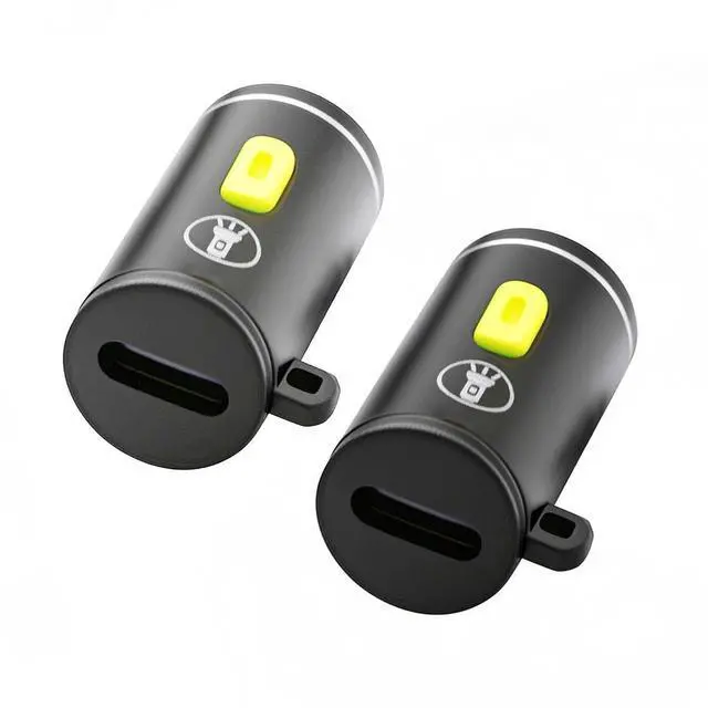 Main image of CY 2pcs/set USB-C Type-C LED Light Interior Atmosphere Lighting for Outdoors Walking Cycling Phone Laptop Charger Night Lamp 210 Lumens