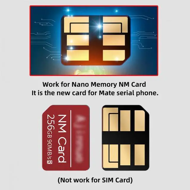 Alt view image 6 of 7 - CY USB 3.0 to Nano Memory NM Card & SD Card Reader Writer for Camera & Laptop & Tablet & Mate Serial Phone