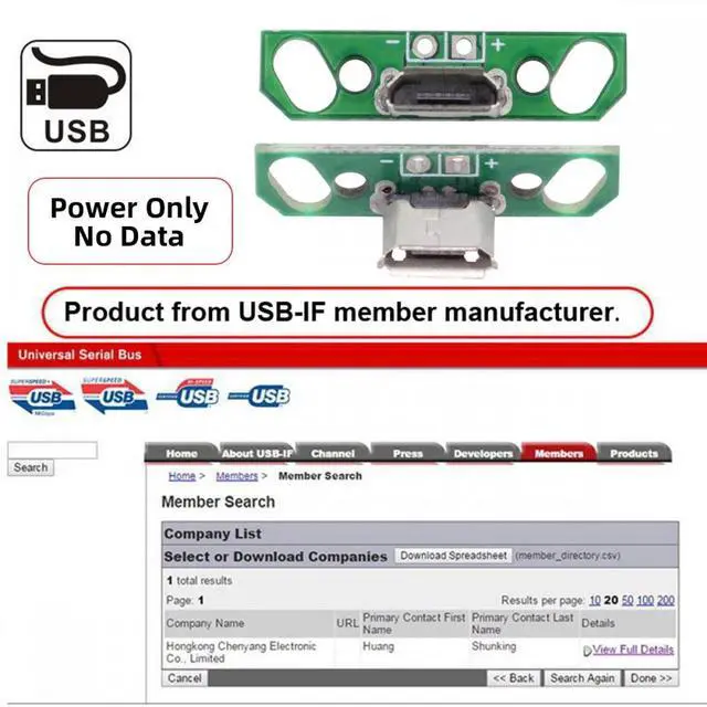 Alt view image 4 of 6 - Xiwai 5pcs/set DIY OEM Micro USB2.0 Female Receptacle Socket Connector with Flange PCB Mounting Assembly Solder Type