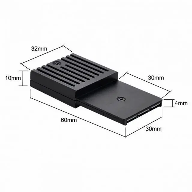 Alt view image 5 of 7 - CY CF-Express Type-B to M.2 NVMe 2230 M-Key Adapter CFE for XBOX Series XS CH SN530 SSD PCIe4.0 Expansion Memory Card