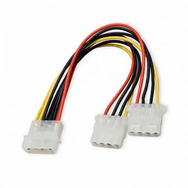Alt view image 2 of 7 - CY IDE 4 Pin to Dual IDE Y Splitter 10cm Hard Disk Power Supply Extension Cable