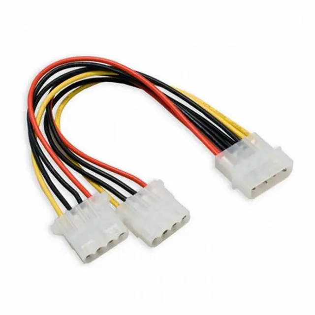 Alt view image 4 of 7 - CY IDE 4 Pin to Dual IDE Y Splitter 10cm Hard Disk Power Supply Extension Cable