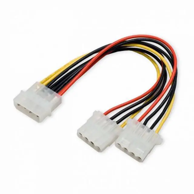 Alt view image 3 of 7 - CY IDE 4 Pin to Dual IDE Y Splitter 10cm Hard Disk Power Supply Extension Cable