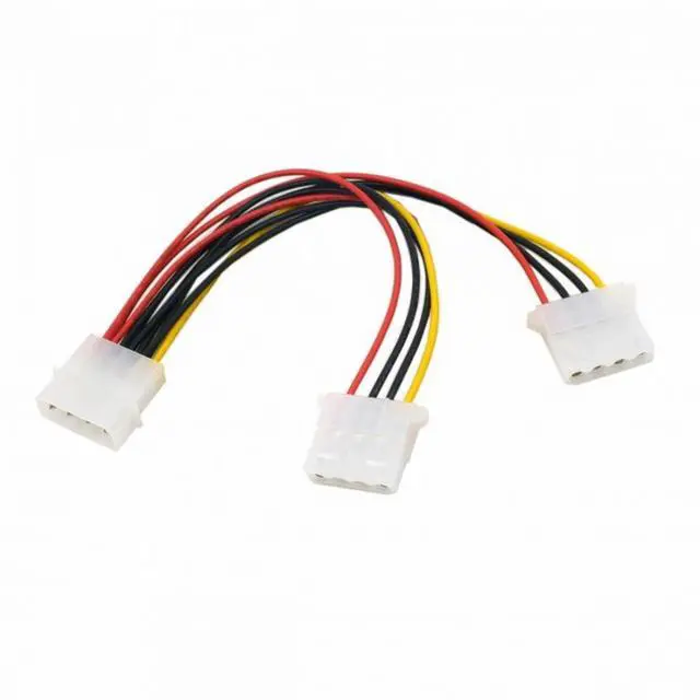 Alt view image 5 of 7 - CY IDE 4 Pin to Dual IDE Y Splitter 10cm Hard Disk Power Supply Extension Cable