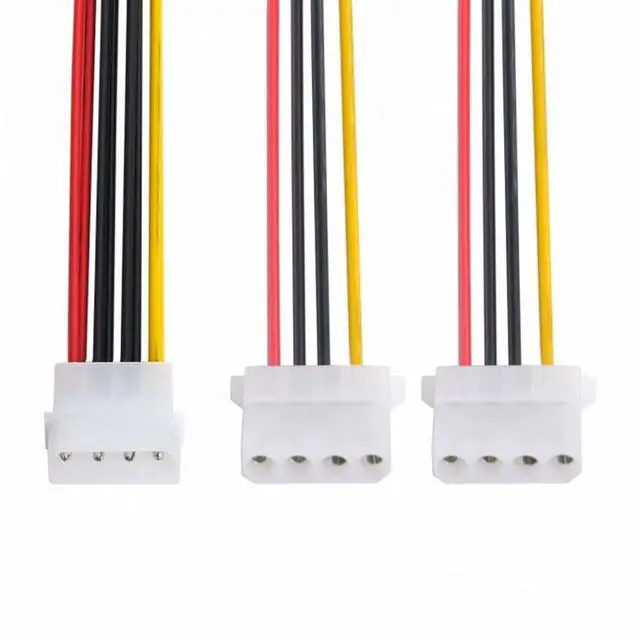 Alt view image 7 of 7 - CY IDE 4 Pin to Dual IDE Y Splitter 10cm Hard Disk Power Supply Extension Cable