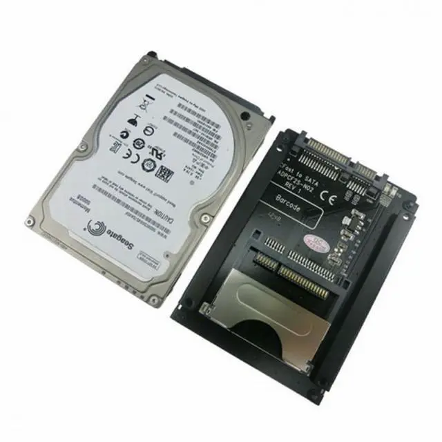 Alt view image 6 of 7 - CY SATA 22Pin to CFast Card adapter 2.5 inch Hard Disk Case SSD HDD CFast Card Reader for PC Laptop