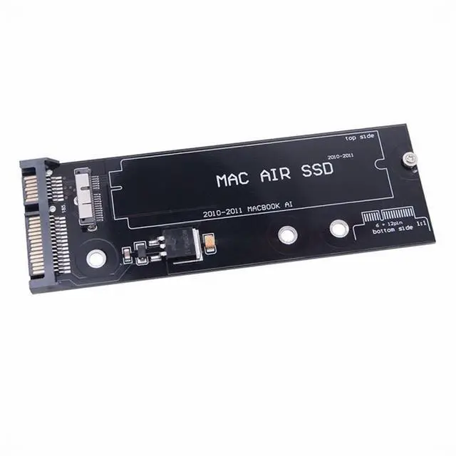 Main image of CY PCBA 12+6pin SSD HDD to SATA 22Pin Hard Disk Cartridge Drive for Apple 2010 2011 Macbook Air A1369 A1370 SSD