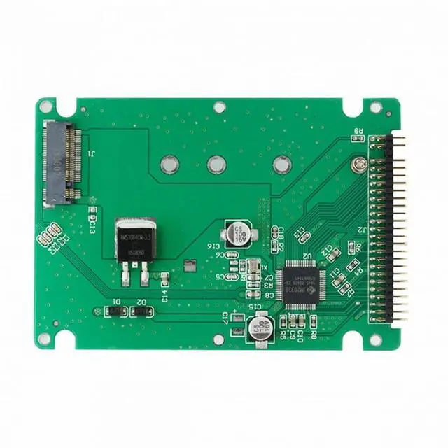 Alt view image 7 of 7 - CY NGFF B/M-key SSD to 2.5 inch IDE 44Pin Hard Disk SSD Case Enclosure for Notebook Laptop