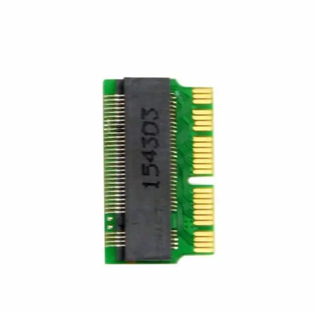 Alt view image 2 of 7 - CY 12+16pin 2014 2015 Macbook to M.2 NGFF M-Key AHCI SSD Convert Card for A1493 A1502 A1465 A1466