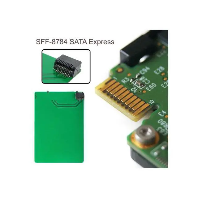 Alt view image 4 of 7 - CY WD5000MPCK SFF-8784 SATA Express to SATA3.0 2.5inch 6Gbps Add on Cards PCBA for 5mm UltraSlim Hard Disk SSD