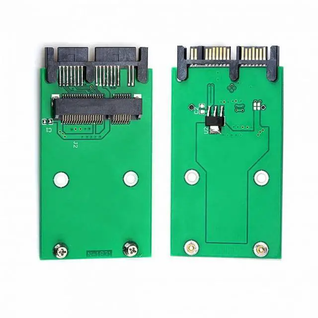 Alt view image 7 of 7 - CY USB 3.0 to mSATA 50Pin SSD 1.8" Micro SATA 7+9 16pin Adapter Add on Cards PCBA