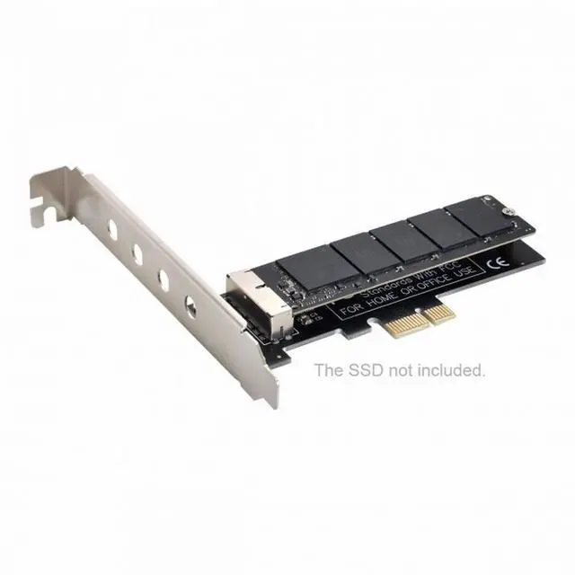 Alt view image 3 of 7 - CY PCI Express PCI-E 1X to 12+16Pin 2013-2017 Mac Pro Air SSD Convert Card for A1493 A1502 A1465 A1466