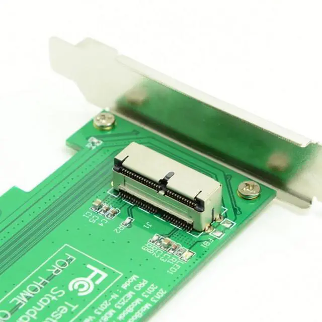 Alt view image 6 of 7 - CY PCI Express PCI-E to 2013 2014 2015 Apple Macbook Pro Air SSD Convert Card for A1493 A1502 A1465 A1466