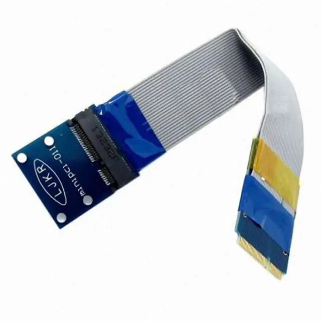 Main image of CY Flexible Mini PCI Express PCI-e Mini Card Extender 52pin Male to Female Extension FFC Cable