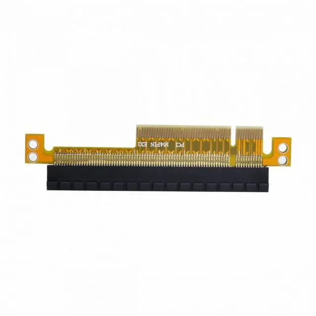Alt view image 4 of 7 - CY PCI-E Express 8x to 16x Extender Converter Riser Card Adapter Male to Female Extension