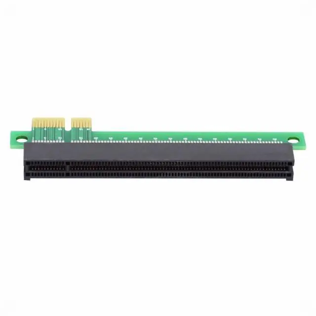 Alt view image 2 of 7 - CY PCI-E Express 1x to 16x Extender Converter Riser Card Adapter Male to Female Extension for Graphics Card