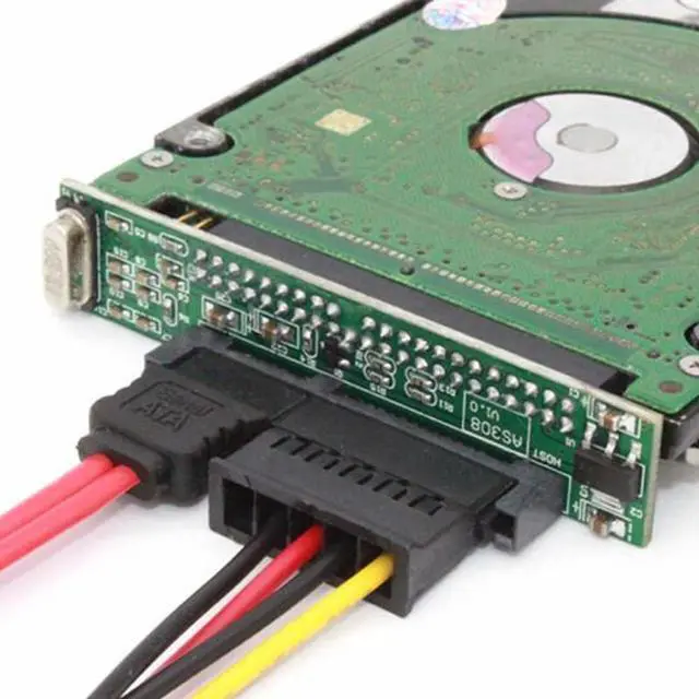 Alt view image 6 of 7 - CY IDE 44Pin Disk to SATA Female Converter Adapter PCBA for Laptop 2.5" Hard Disk Drive