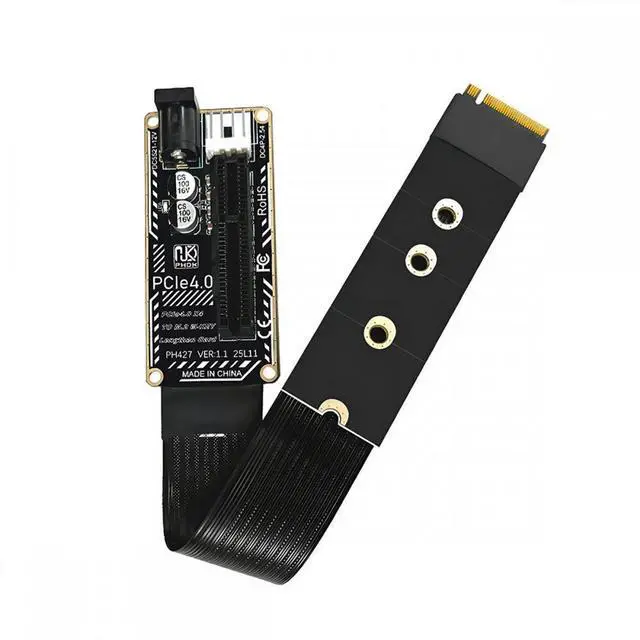 Main image of CY M.2 NGFF NVMe M-Key to PCI-E X1 X4 X8 X16 Cable Graphics Card Extension Adapter PCI-Express for M2 2260 2280