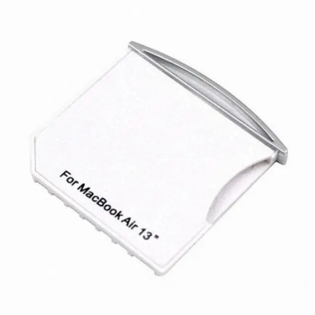 Alt view image 2 of 7 - CY Micro SD TF to SD Card Kit Mini Adaptor for Extra Storage Macbook Air / Pro / Retina White