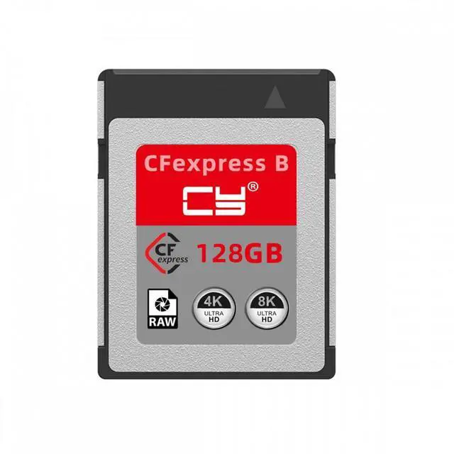 Main image of CY CFexpress Type-B 128GB Memory Card CFE CFB Adapter Compatible with XS Camera 8K RAW PCIe Expansion